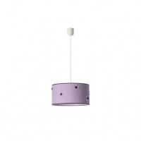Distribuidor - Lâmpadas Diversas | Colgantes Infantil | COLGANTE BOTON LILA 1XE27 REGX35D Ref: 068993519